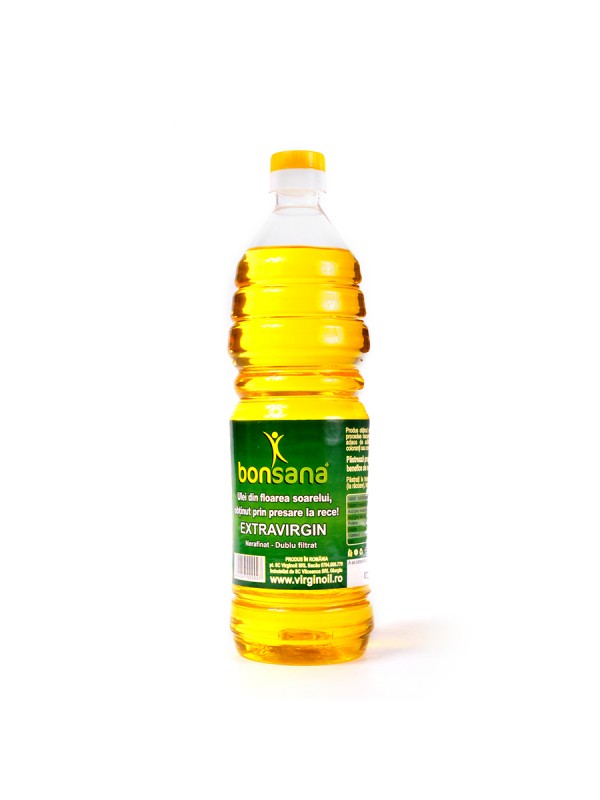 ULEI EXTRA VIRGIN DIN FLOAREA SOARELUI 900ML BONSANA