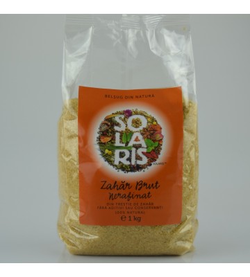 ZAHAR BRUT NERAFINAT 1KG-SOLARIS